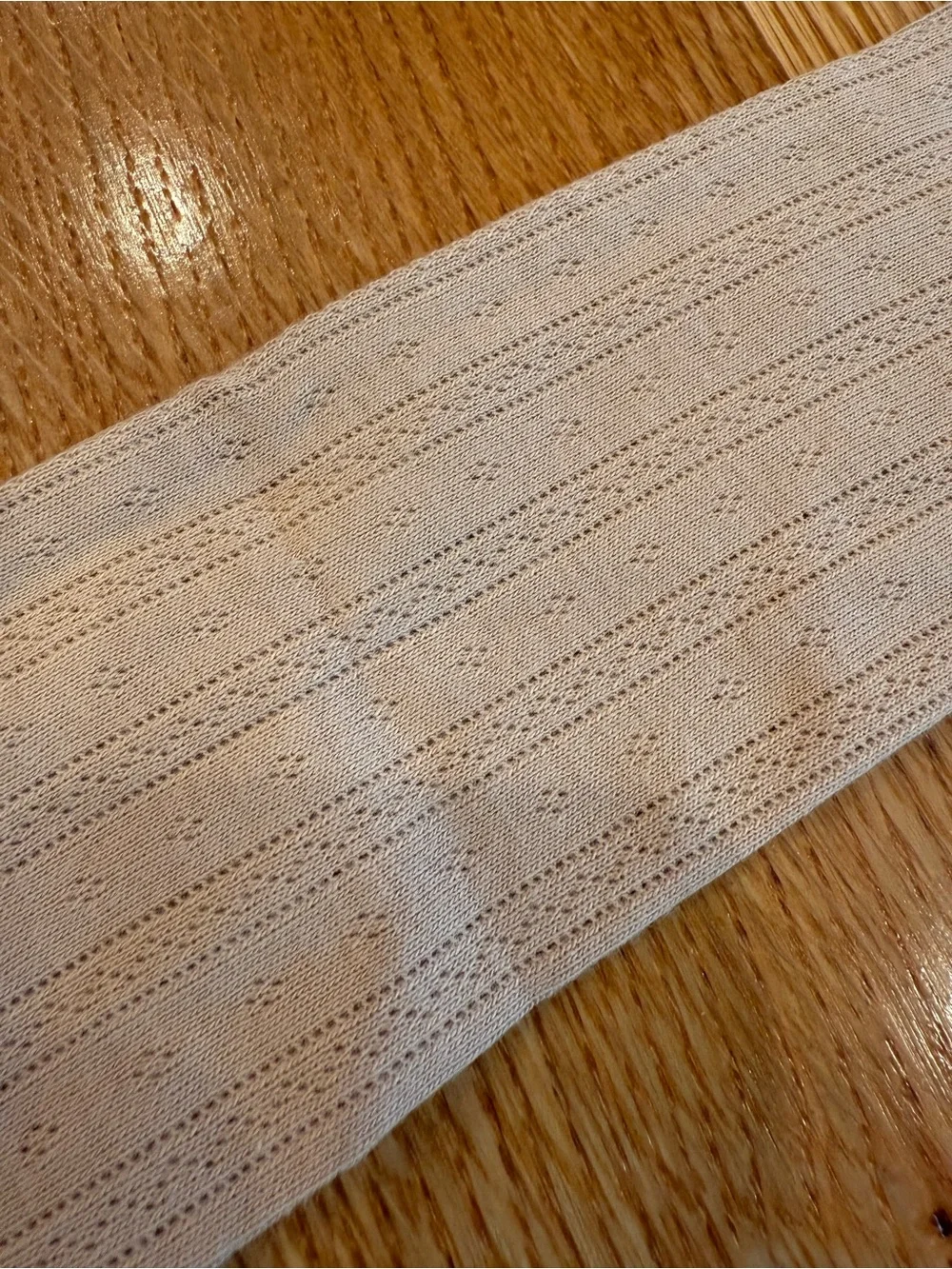 Jamie Kay Organic Pointelle Headband in Chai Caramel Size Child
